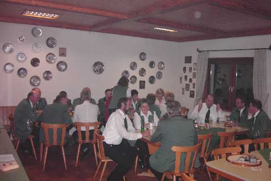 Königsschießen 2004-Feier